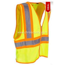 Men's Hi Vis Mile Marker Mesh Vest